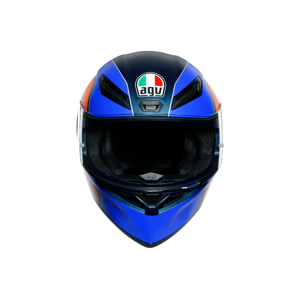 AGV K1 MULTI ECE DOT - POWER MATT DARK BLUE/ORANGE/WHITE