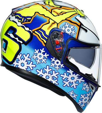 AGV K3-SV ROSSI Winter Test 2016 Helmet