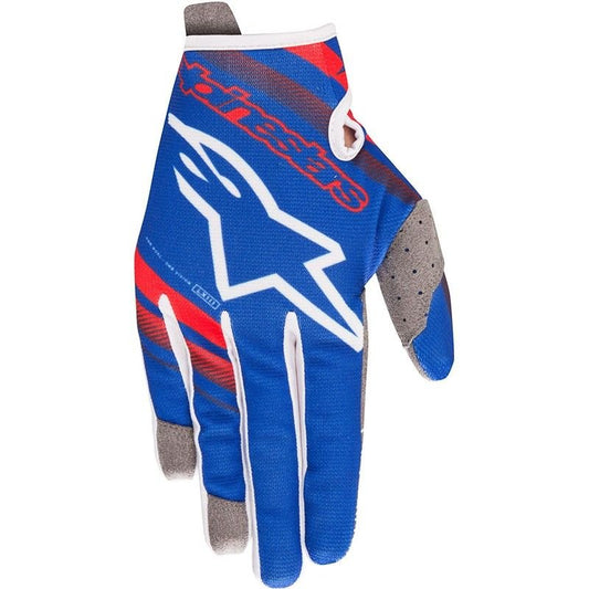 Alpinestar Radar Mx Glove Blue Red White