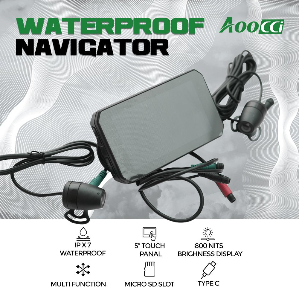 AOOCCI  Waterproof Motorcycle Navigator