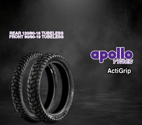 Apollo Front and Rear 90/90-19 -  120/80-18