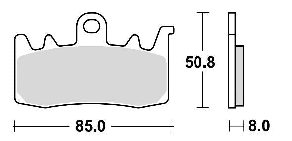 APRILIA CAPONORD TRAVEL PACK ABS|1200|2016 - 2017 >FRONT