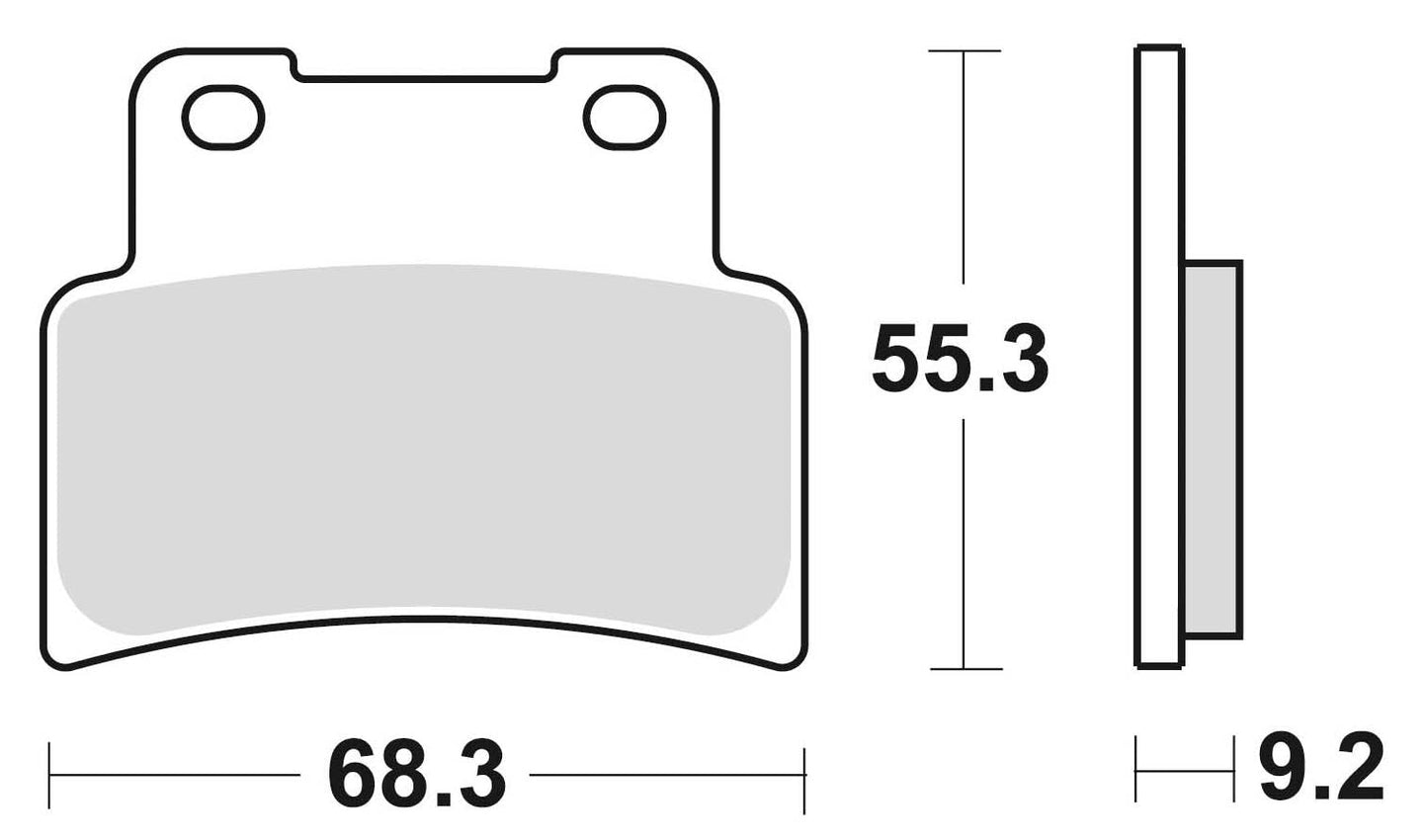 APRILIA MANA GT ABS|850|2009 - 2016 >FRONT - BOTH