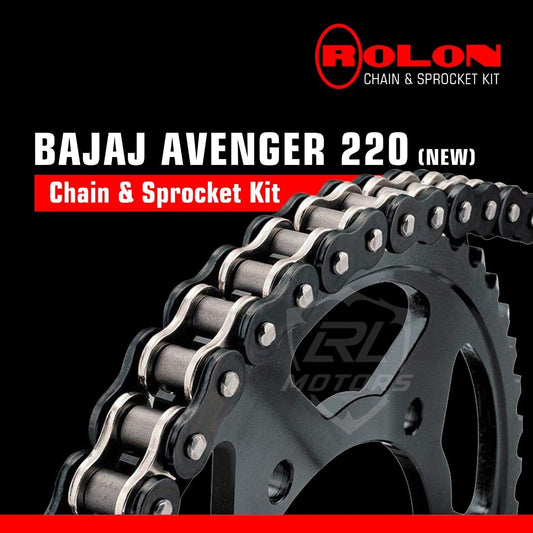 Bajaj Avenger 220 (New) chain & Sprocket Kit