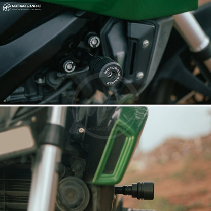 Bajaj Dominar 250 | 400 UG 2019 + Motoaggrandize Frame Slider Crash Protector