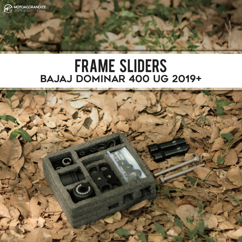 Bajaj Dominar 250 | 400 UG 2019 + Motoaggrandize Frame Slider Crash Protector