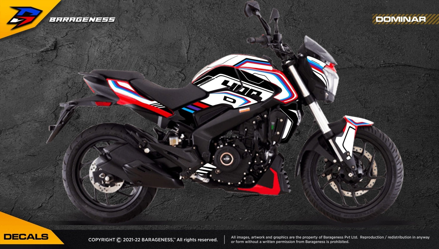 Bajaj Dominar 250/400 Automotive Graphics