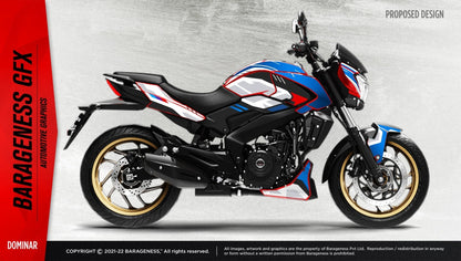 Bajaj Dominar 250/400 Automotive Graphics