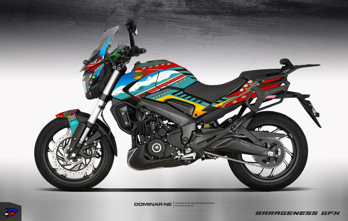 Bajaj Dominar 250/400 Automotive Graphics