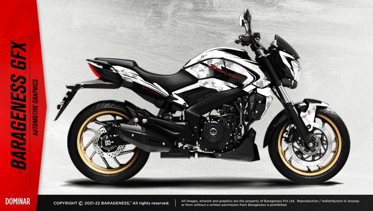 Bajaj Dominar 250/400 Automotive Graphics