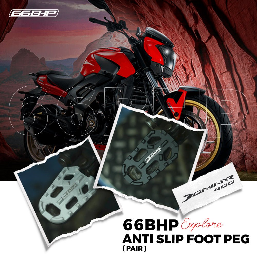 Bajaj Dominar 400 / Dominar 250 66Bhp Anti Slip Foot Peg ( Pair )