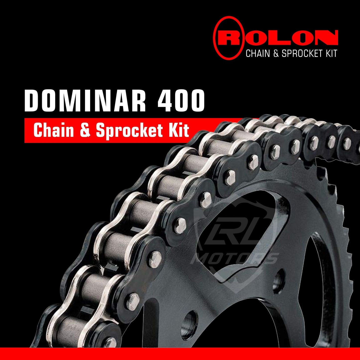 Bajaj Dominar 400 Rolon Chain & Sprocket Kit