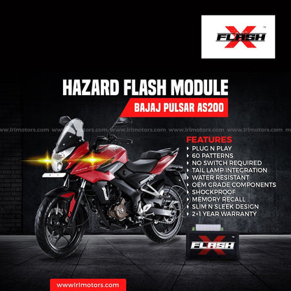 Bajaj AS200  Flash X Hazard Flash Module, Blinker,Flasher