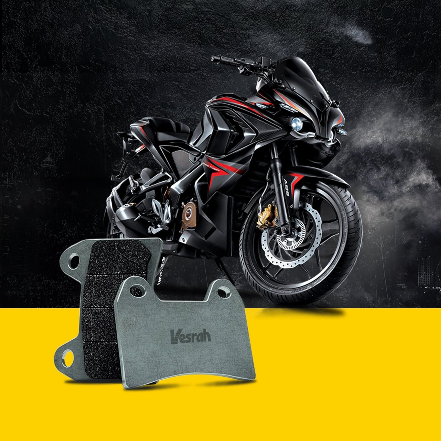 Bajaj RS200 Vesrah Brake pad (Ceramic)