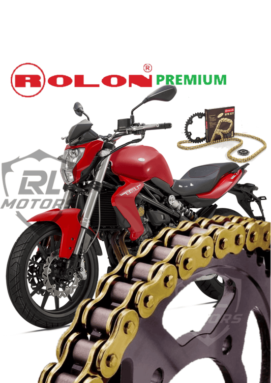 Benelli TNT 300 BRASS Rolon Chain & Sprocket Kit