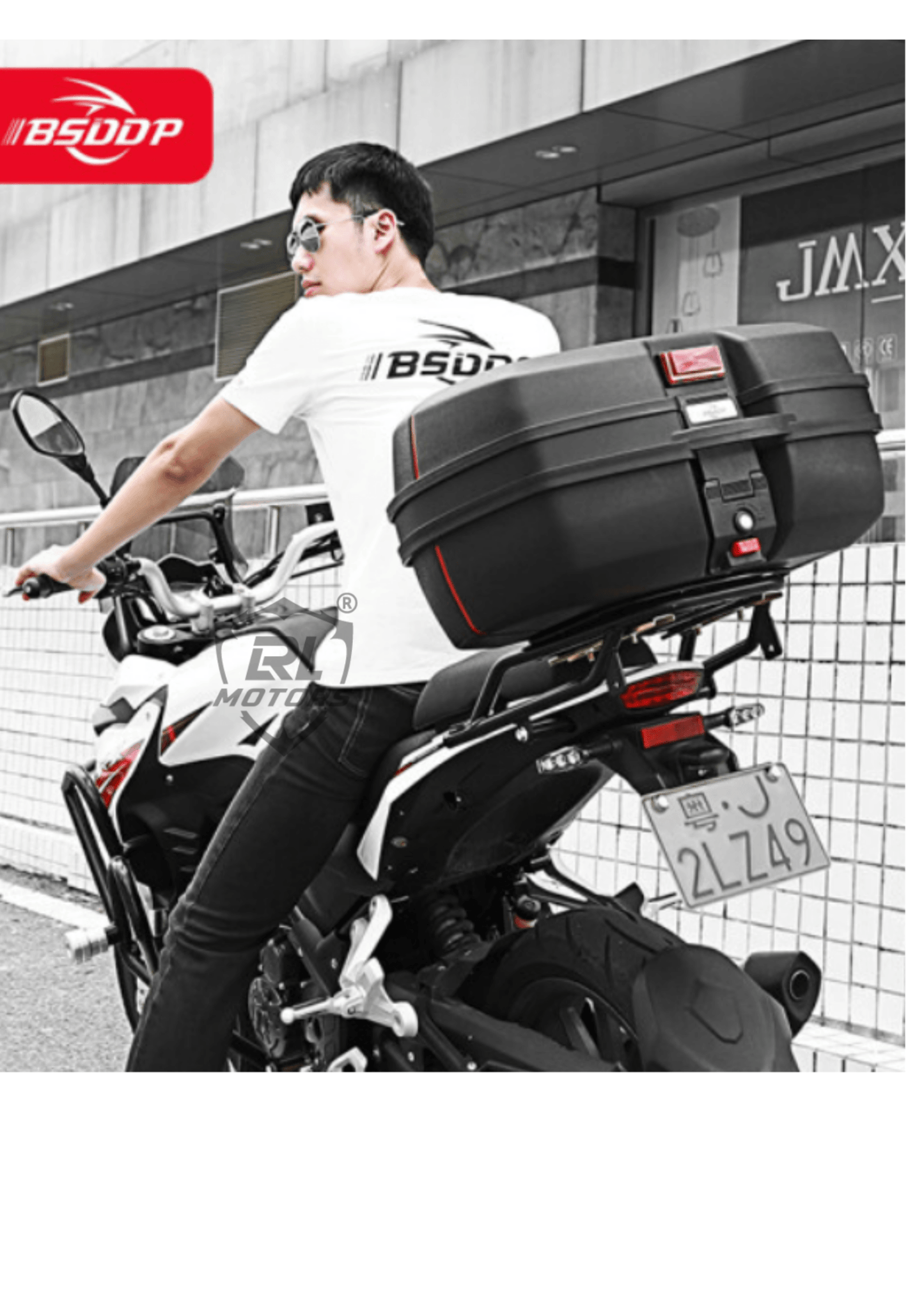 Motorcycle Top Box 45Ltrs BSDDP Universal Type