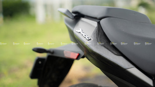 Carbon Fiber Tail Fairing Sliders for Bajaj Dominar