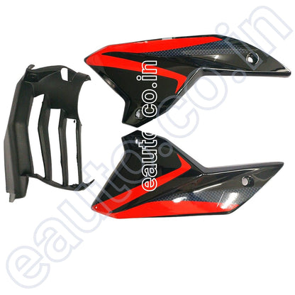 Engine Guard for Bajaj Pulsar 150 | Pulsar 180 | Black & Red