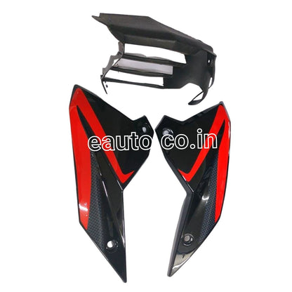 Engine Guard for Bajaj Pulsar 220 | Black & Red