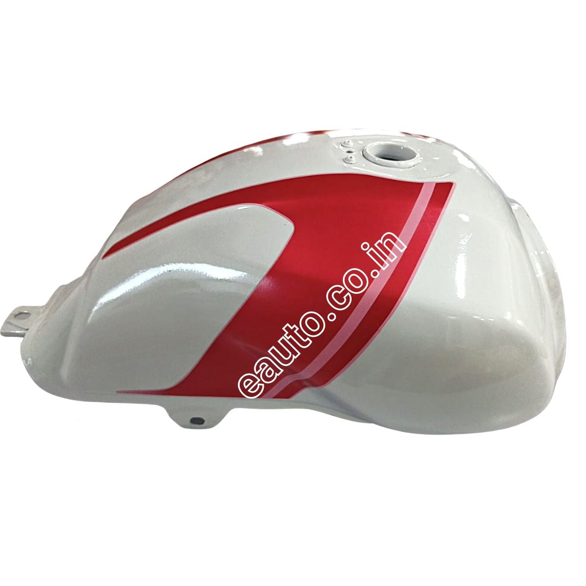 ENSONS Fuel Tank for Bajaj Vikrant V15 | V12 | White with Red sticker