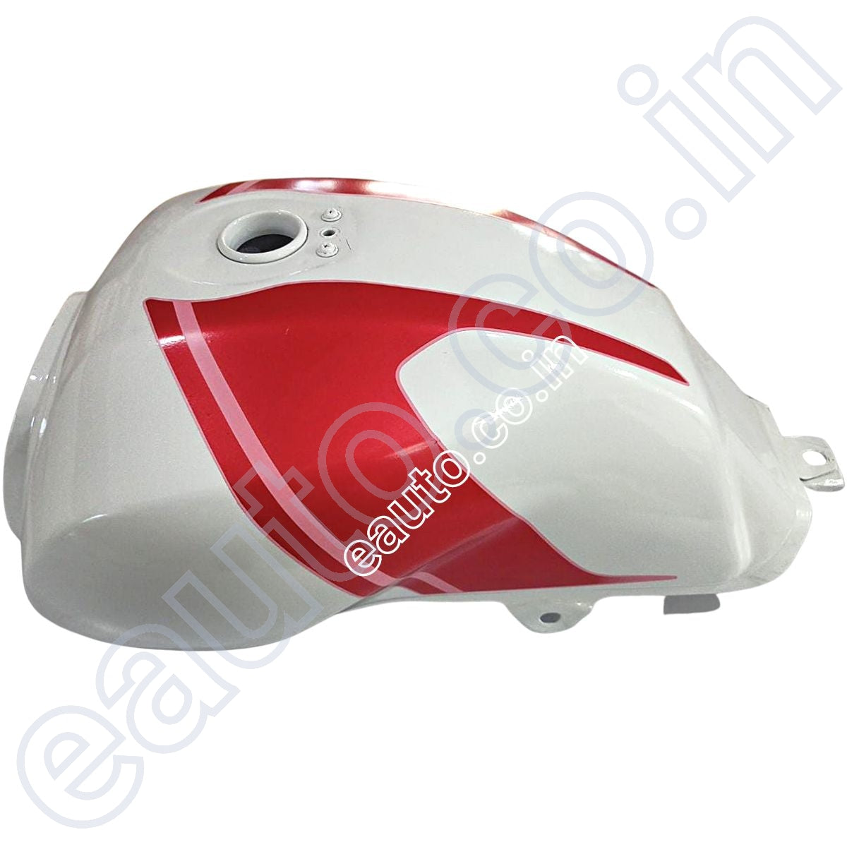 ENSONS Fuel Tank for Bajaj Vikrant V15 | V12 | White with Red sticker