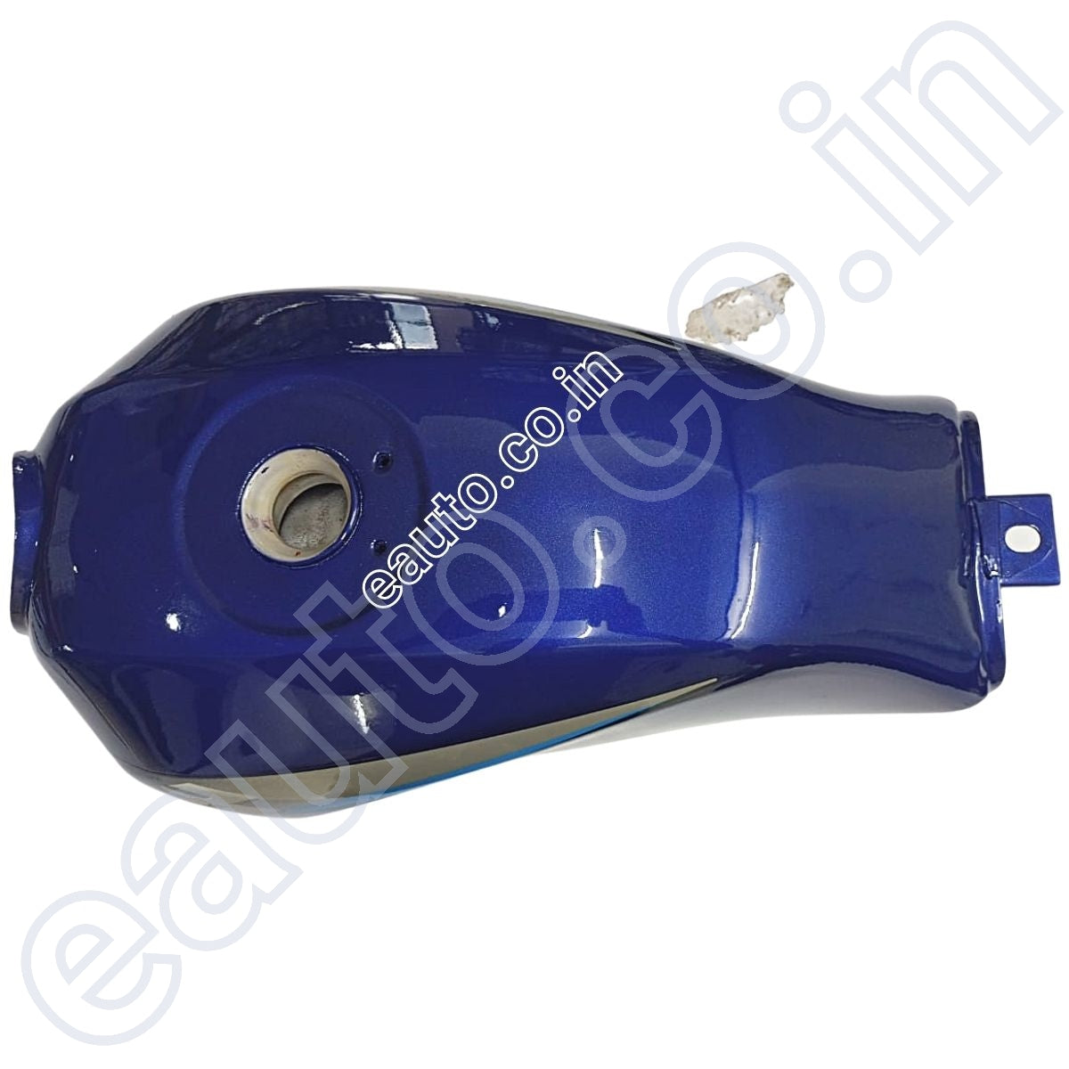 Ensons Petrol Tank for Bajaj Caliber 115 (Blue/Silver Sticker)