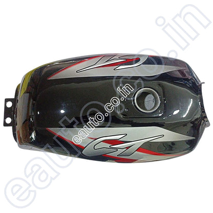 Ensons Petrol Tank for Bajaj CT 100 New Model | BS4 | Black & Red