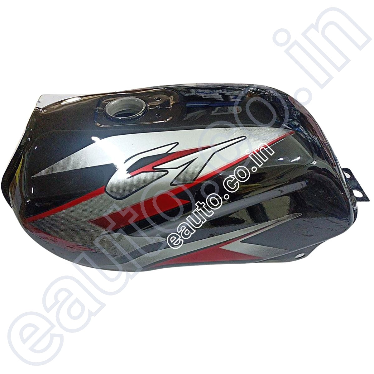 Ensons Petrol Tank for Bajaj CT 100 New Model | BS4 | Black & Red