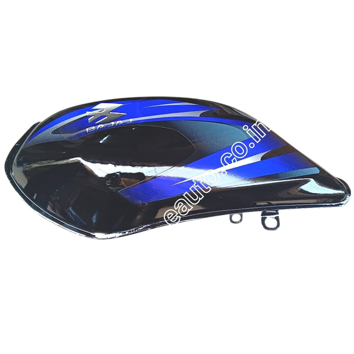 Ensons Petrol Tank for Bajaj Platina 100 | Black/Blue