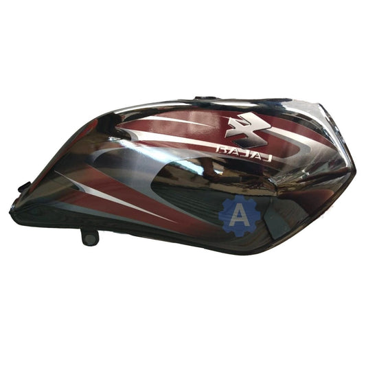 Ensons Petrol Tank for Bajaj Platina 100 (Black/Maroon or Red or Pink)