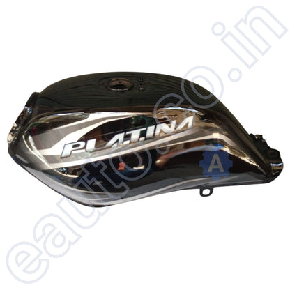 Ensons Petrol Tank for Bajaj Platina 100ES 2014 Model (Black/Grey or SIlver)