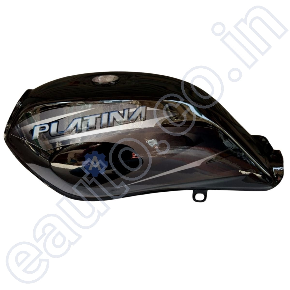 Ensons Petrol Tank for Bajaj Platina 125 (Black/Grey)