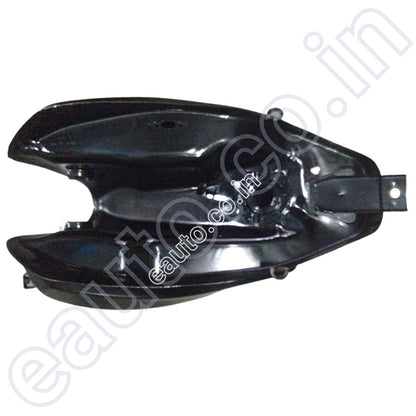 Ensons Petrol Tank for Bajaj Pulsar 150/180 BS3  UG6 with Monogram | Black & Grey