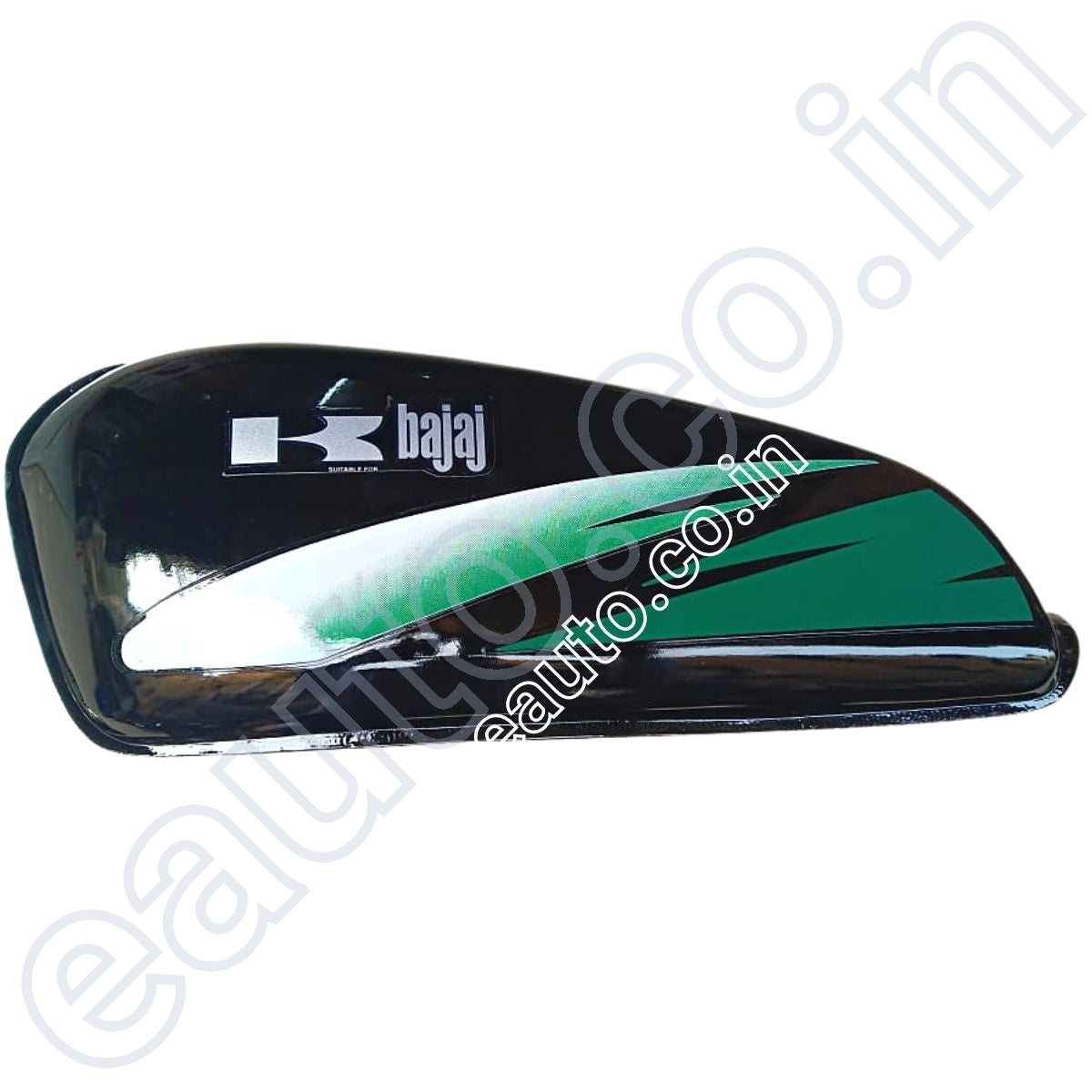 Ensons Petrol Tank for Kawasaki Bajaj 4S Champion | KB4S | Black