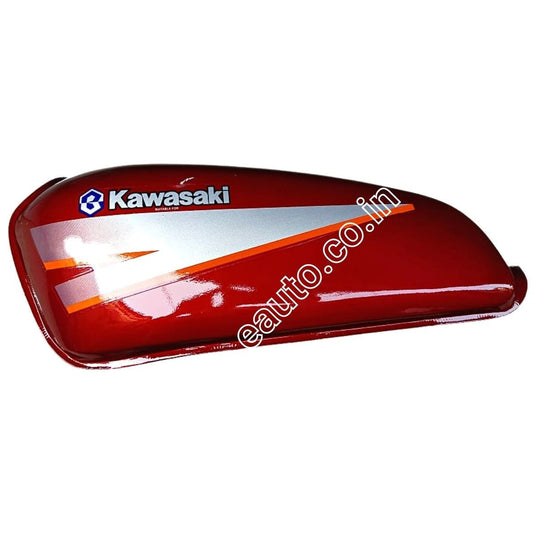 Ensons Petrol Tank for Kawasaki Bajaj Boxer | Wine Red