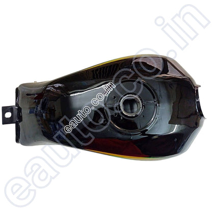 Ensons Petrol Tank for Kawasaki Bajaj Caliber 115 | Black | 2004-2006 Model