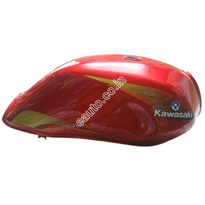 Ensons Petrol Tank for Kawasaki Bajaj Caliber 115 | Red | 2004-2006 Model