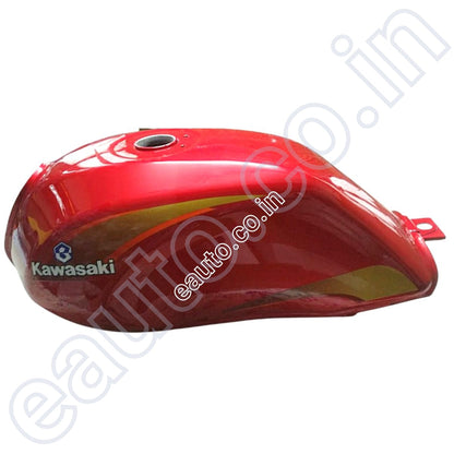 Ensons Petrol Tank for Kawasaki Bajaj Caliber 115 | Red | 2004-2006 Model