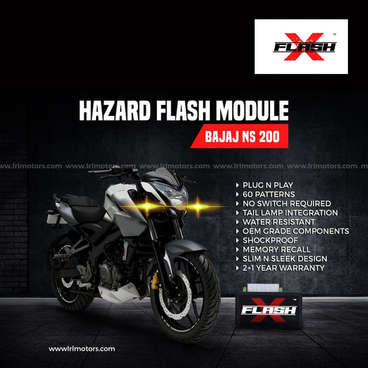 Bajaj NS200  Flash X Hazard Flash Module, Blinker,Flasher