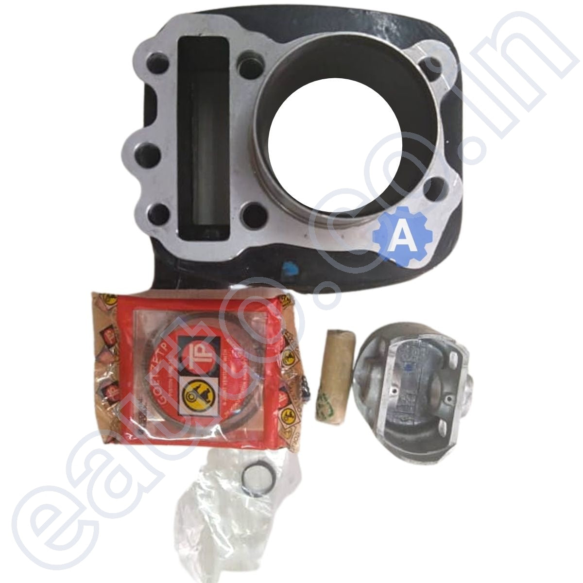 GOETZE Engine Block Kit for Bajaj Platina 125 | 54 mm Bore Dia | Aluminium Casting