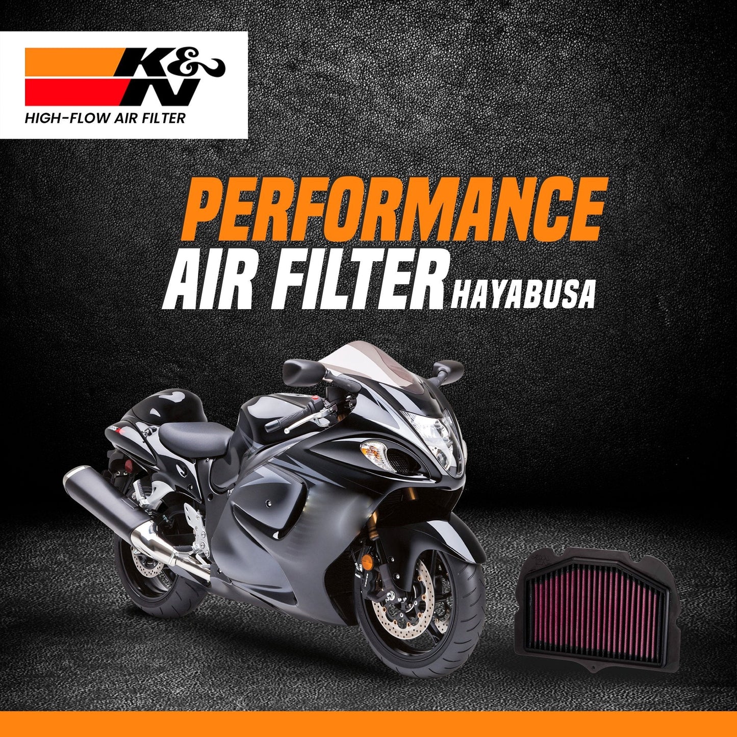 Suzuki Hayabusa K&N air filter