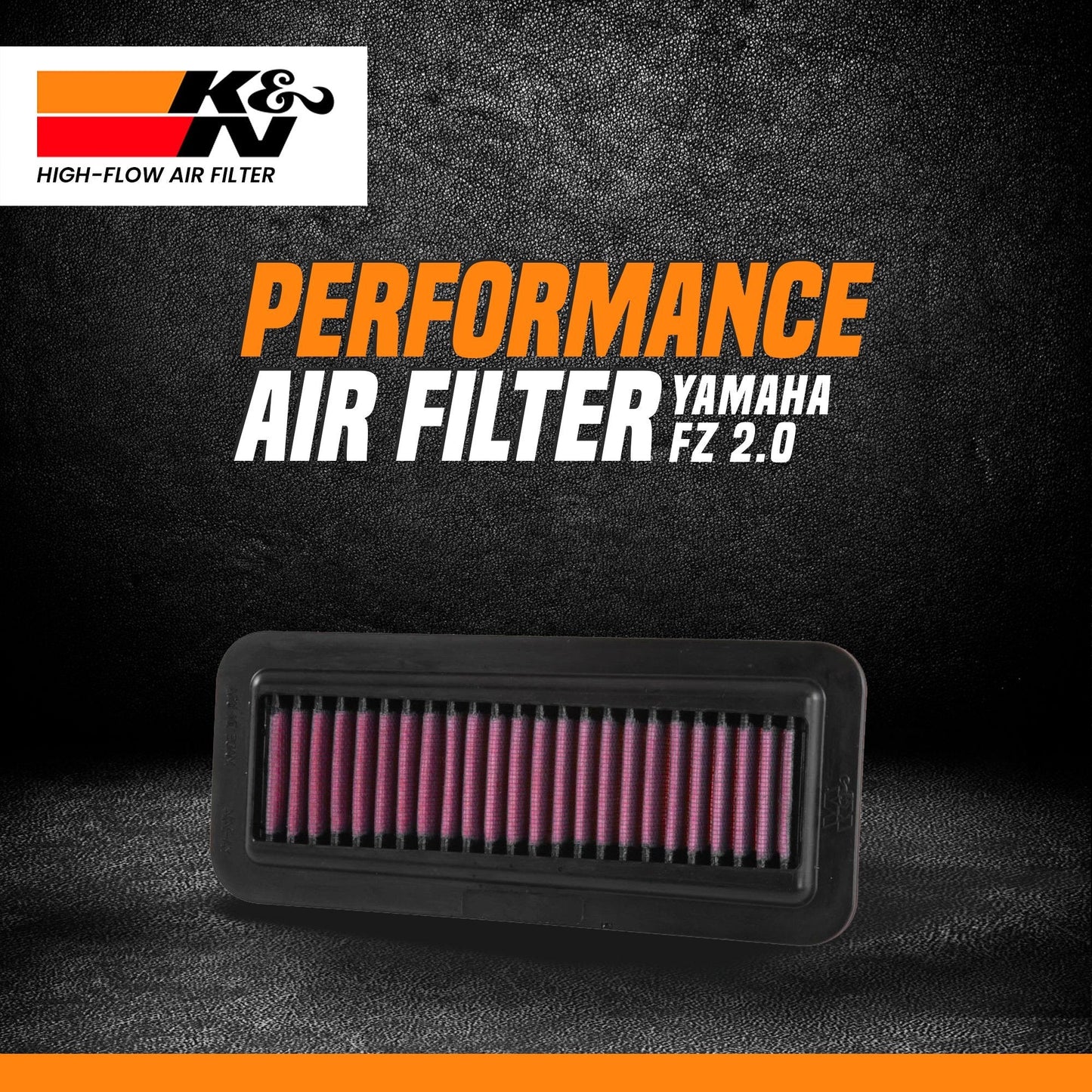 YAMAHA FZ16 VERSION 2.0/FZ F1	150	YA-1414 K&N Air Filter