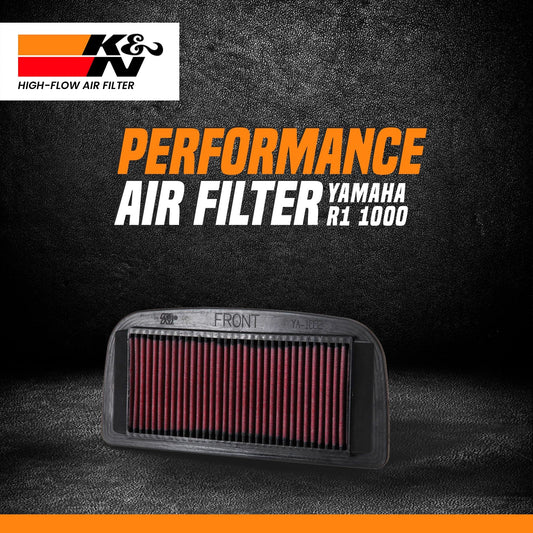 YAMAHA	YZF R1 (2002-2003) 998 YA-1002 K&N Air filter