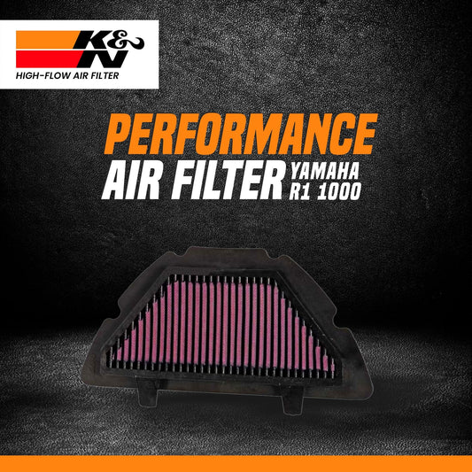 YAMAHA	YZF R1 (2004-2006) 998 YA-1004 K&N Air filter