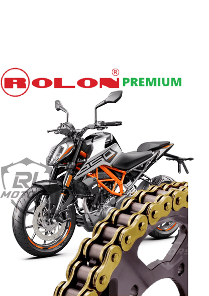 KTM 250 Rolon Brass Chain & Sprocket kit