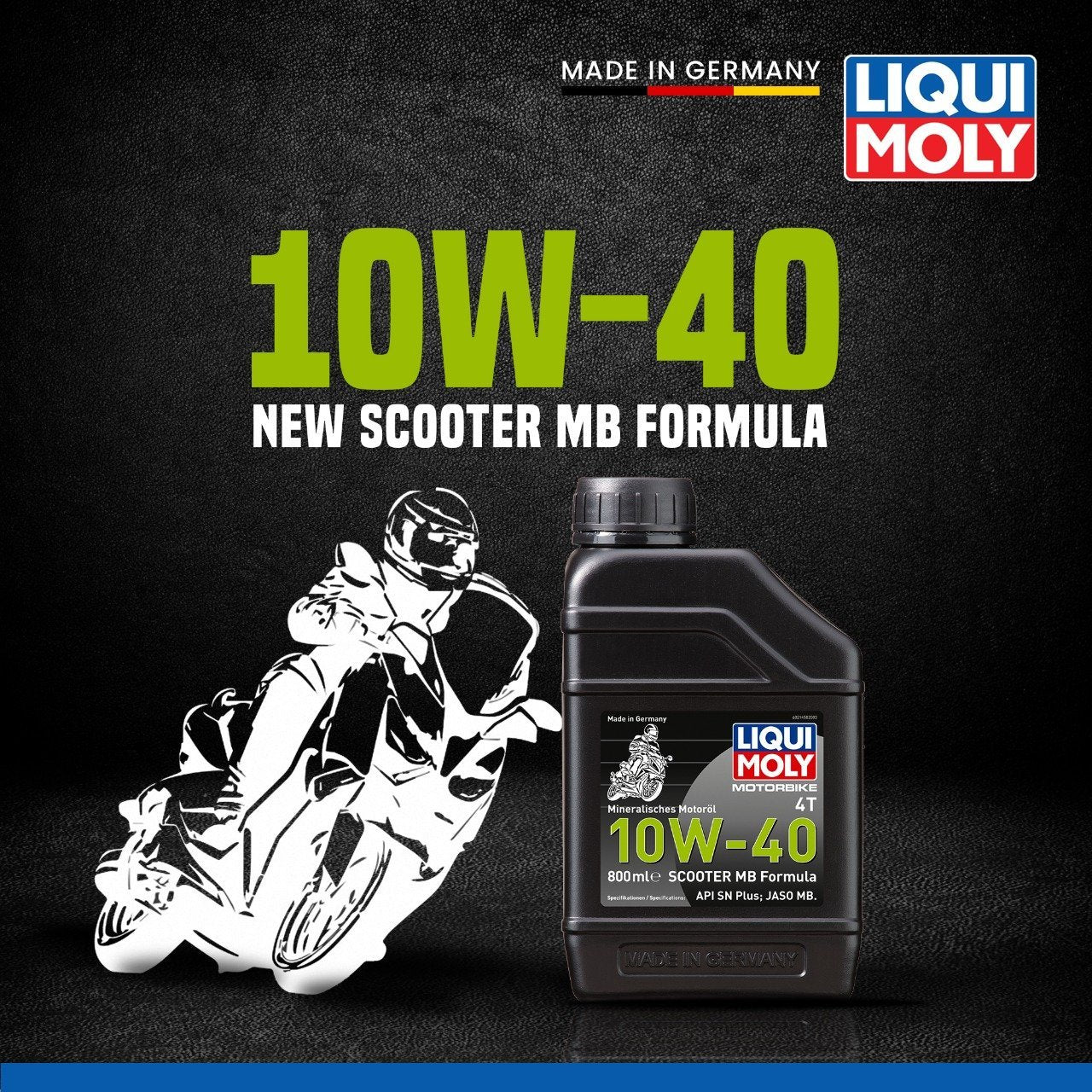 Liqui Moly 10W40 Scooter MB formula ( 800 ml)