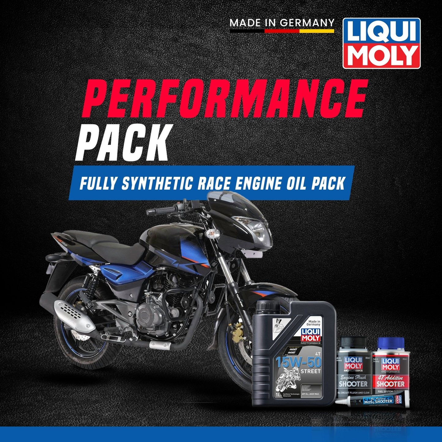 Bajaj Pulsar 180 engine oil Performance Pack