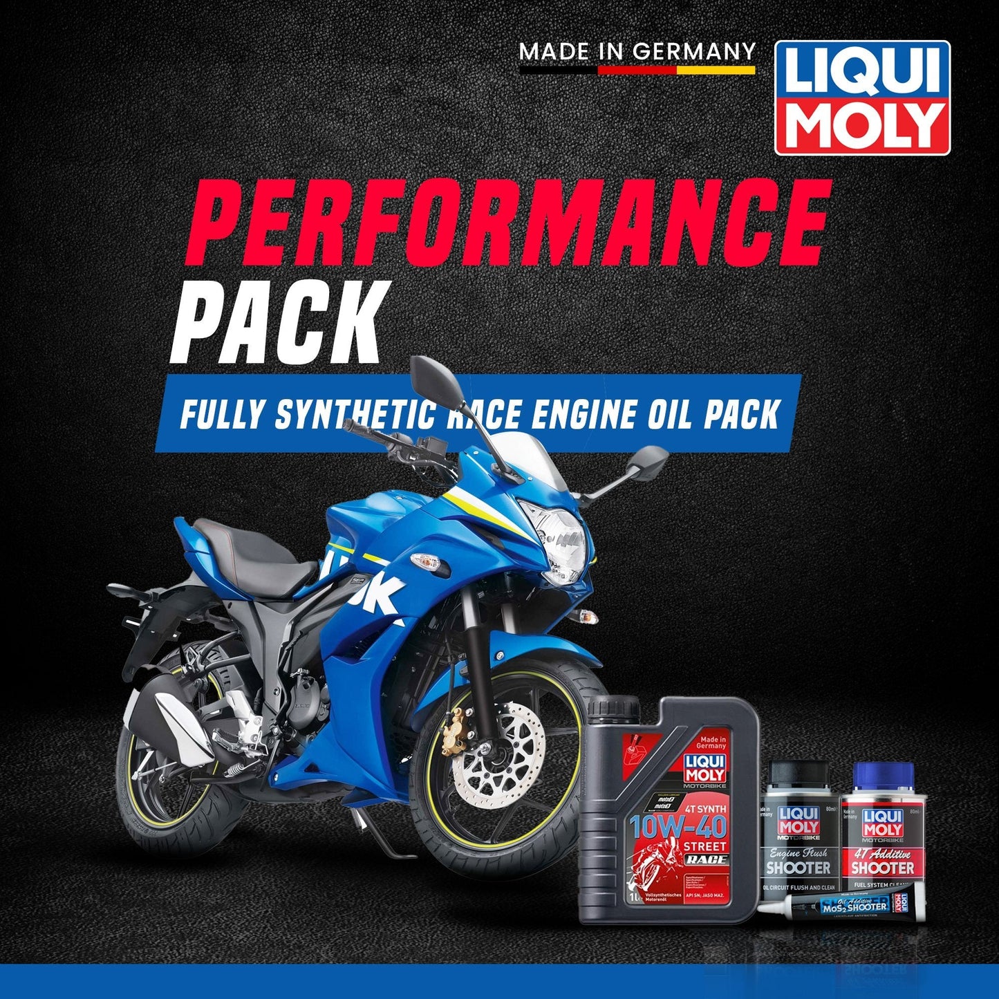 Suzuki GIXXER 150 engine oil Performance Pack