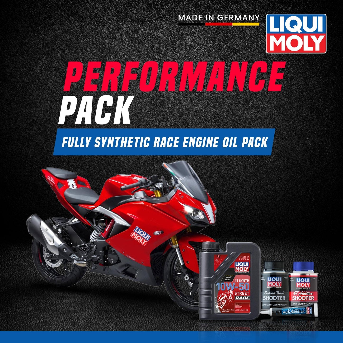 TVS Apache 310 Engine oil Performance pack