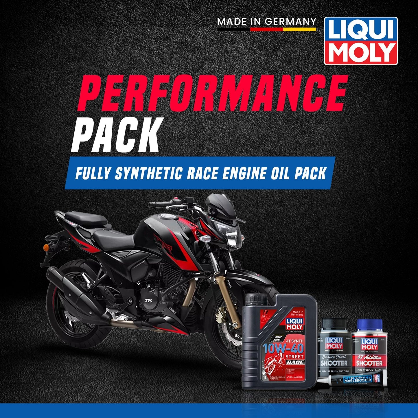 TVS Apache RTR 200 engine oil Performance